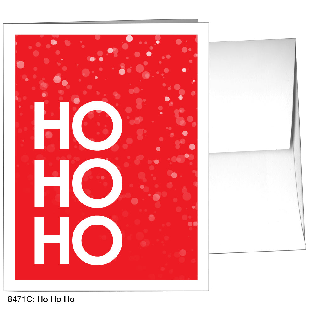 Ho Ho Ho, Greeting Card (8471C), A2, printedcanvas.com