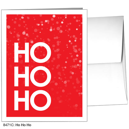 Ho Ho Ho, Greeting Card (8471C), A2, printedcanvas.com
