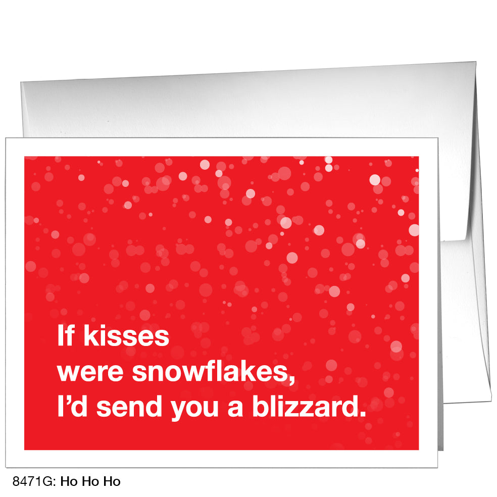 Ho Ho Ho, Greeting Card (8471G), A2, printedcanvas.com