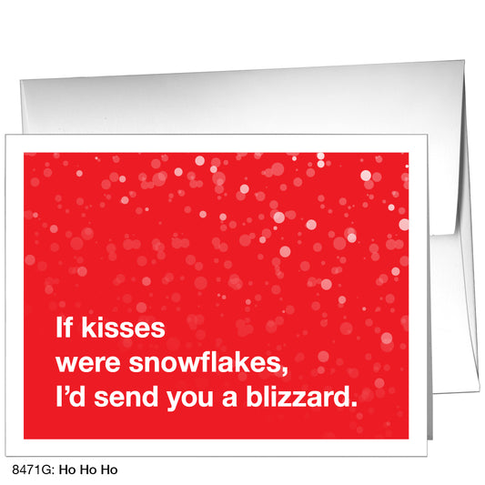 Ho Ho Ho, Greeting Card (8471G), A2, printedcanvas.com