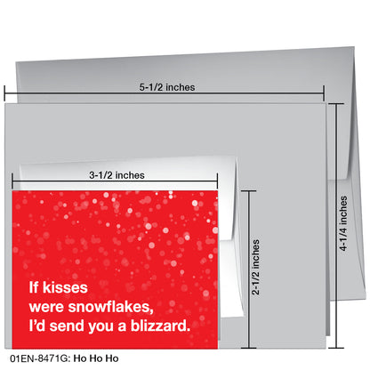 Ho Ho Ho, Greeting Card (8471G), Enclosure, printedcanvas.com