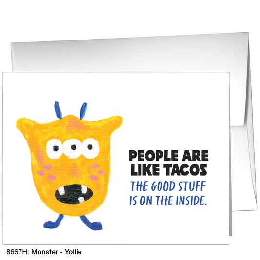 Monster - Yollie, Greeting Card (8667H), A2, printedcanvas.com