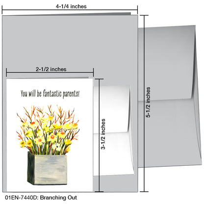 Branching Out, Greeting Card (7440D), Enclosure, printedcanvas.com