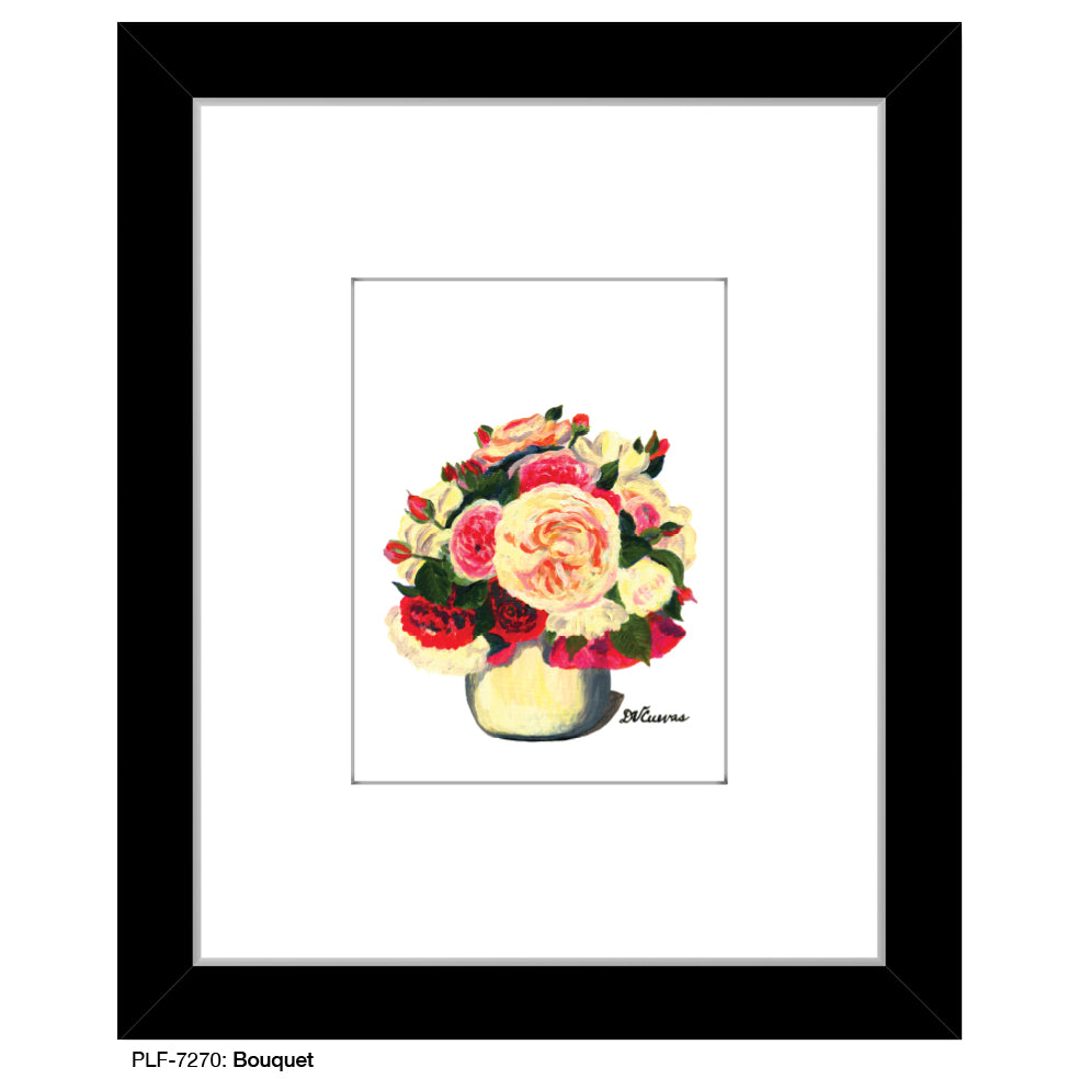 Bouquet, Print (#7270A), Print Matted, www.printedcanvas.com