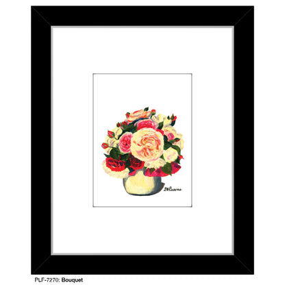 Bouquet, Print (#7270A), Print Matted, www.printedcanvas.com