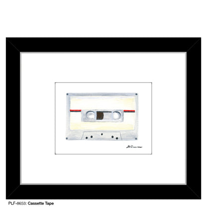 Cassette Tape, Print (#8653) - Printed Canvas