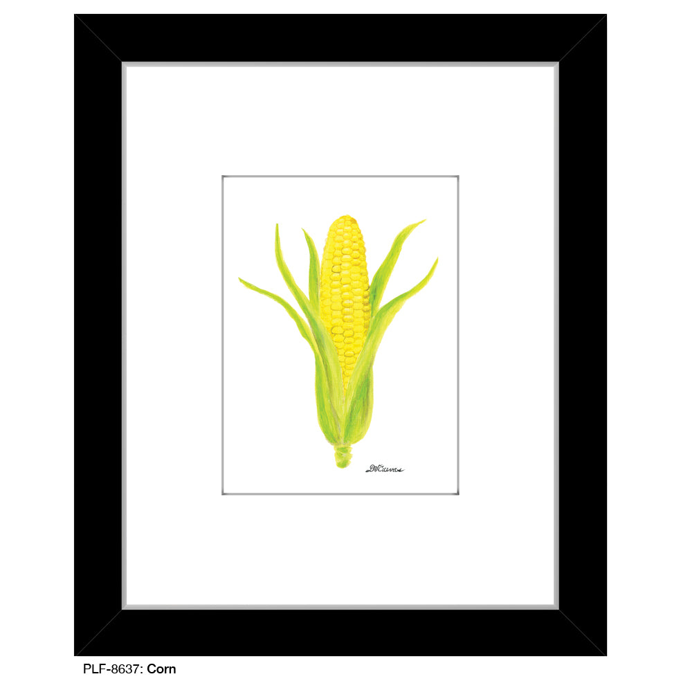 Corn, Print (#8637A), Print Matted, www.printedcanvas.com