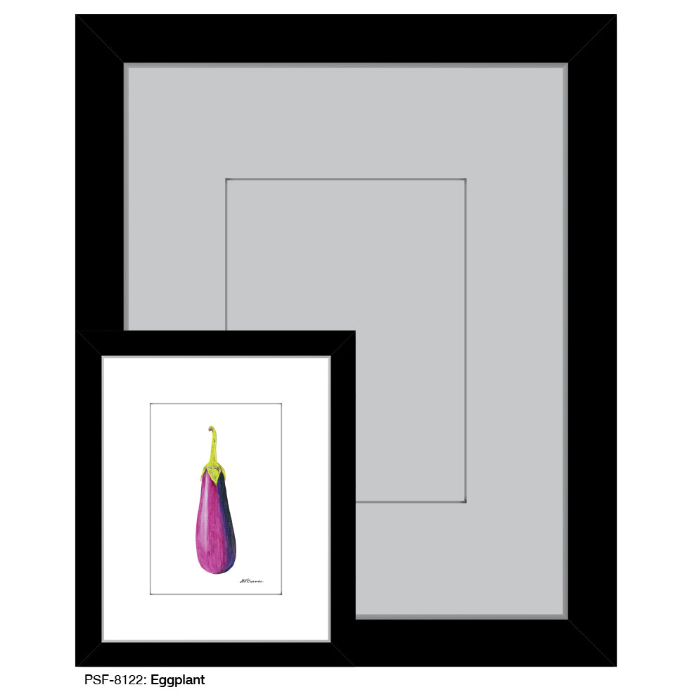 Eggplant, Print (#8122A), Print Matted, www.printedcanvas.com