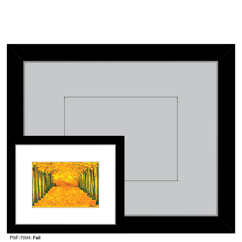 Fall, Print (#7094A), Print Matted, www.printedcanvas.com