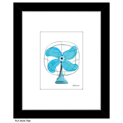 Fan, Print (#8628) - Printed Canvas