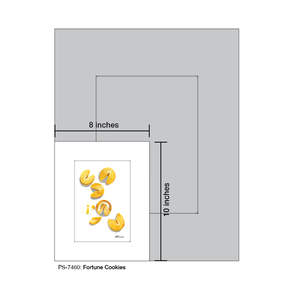 Fortune Cookies, Print (#7460A), Print Matted, www.printedcanvas.com
