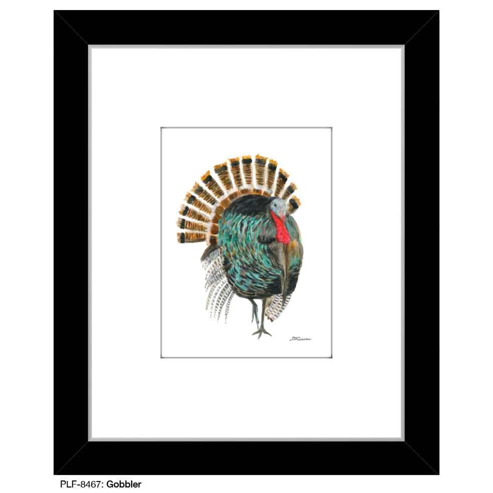 Gobbler, Print (#8467A), Print Matted, www.printedcanvas.com