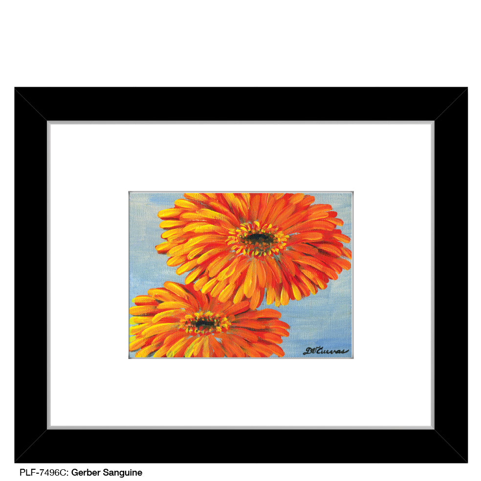 Gerber Sanguine, Print (#7496C) - Printed Canvas