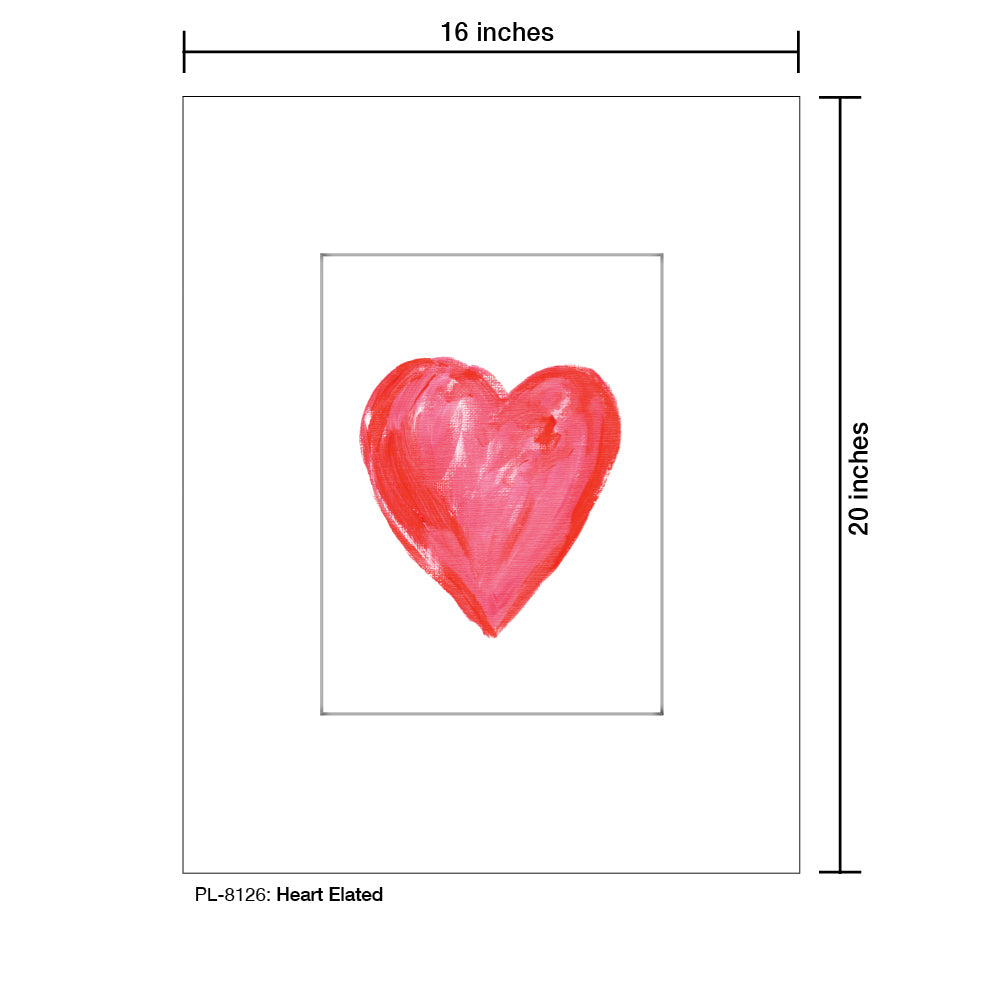 Heart Elated, Print (#8126) - Printed Canvas