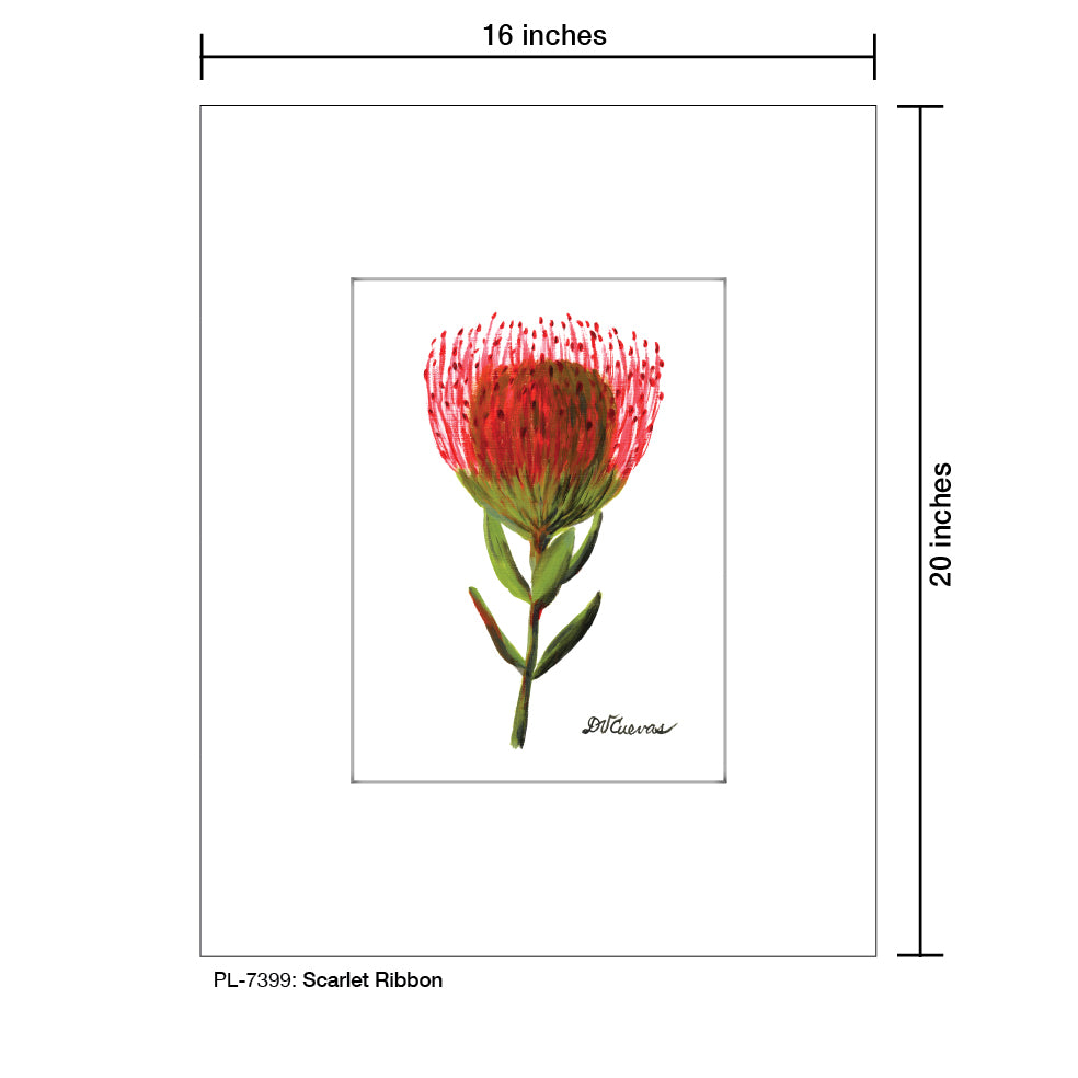 Scarlet Ribbon, Print (#7399) - Printed Canvas