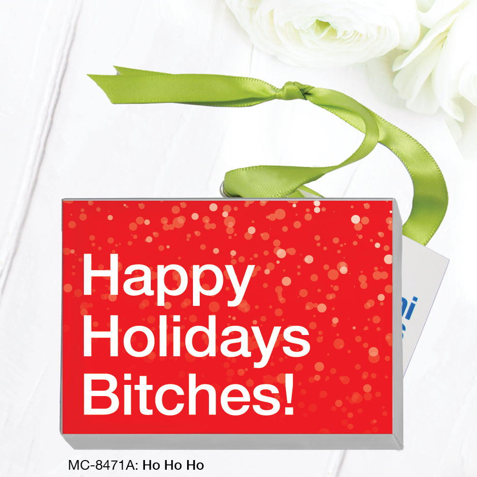 Ho Ho Ho, Mini Canvas (MC-8471A), Front, printedcanvas.com