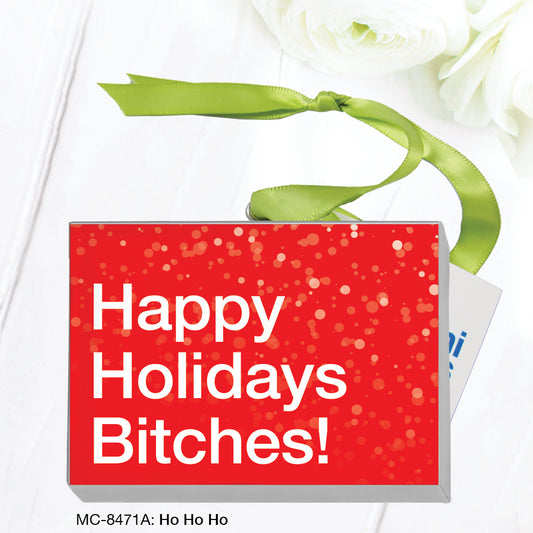Ho Ho Ho, Mini Canvas (MC-8471A), Front, printedcanvas.com