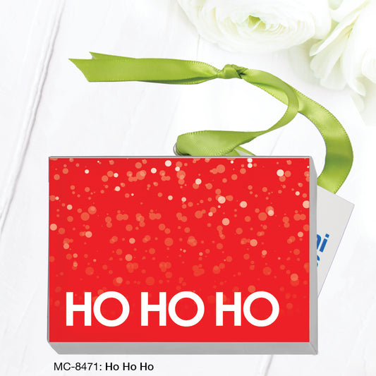 Ho Ho Ho, Mini Canvas (MC-8471), Front, printedcanvas.com