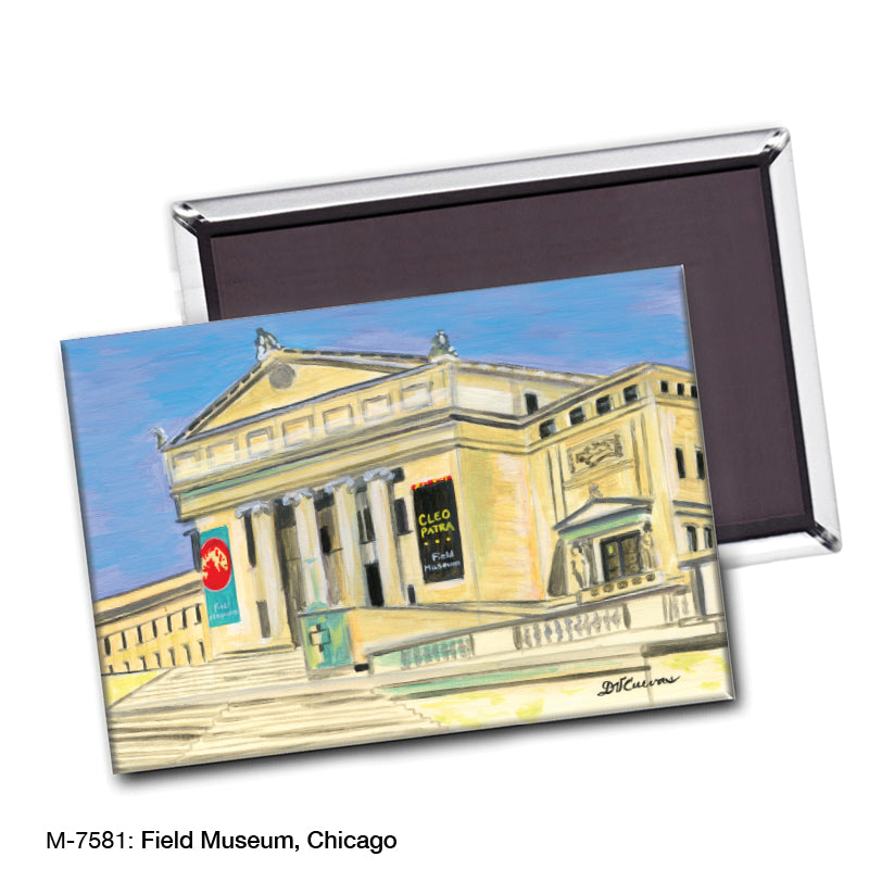 Field Museum, Chicago, Magnet (M-7581A), blank, printedcanvas.com