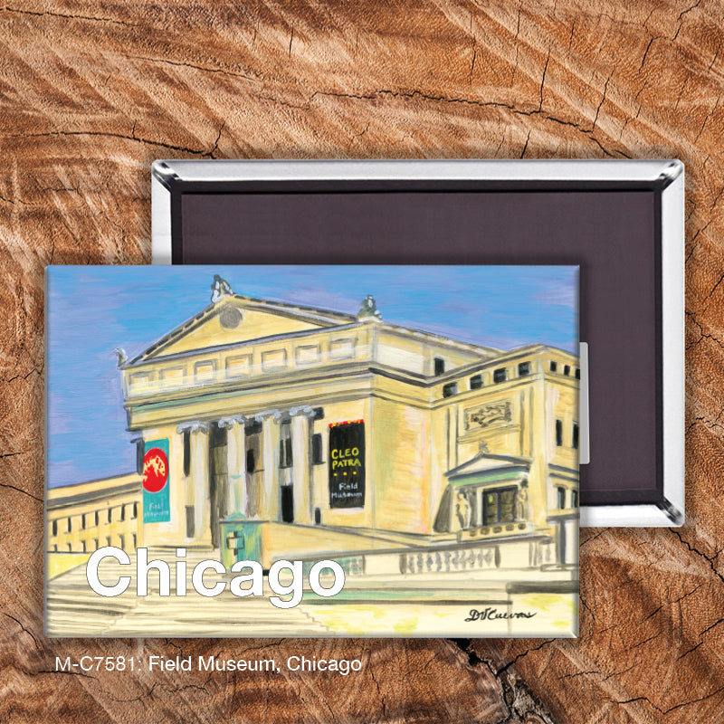 Field Museum, Chicago, Magnet (M-7581A), front, printedcanvas.com