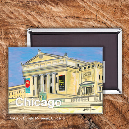 Field Museum, Chicago, Magnet (M-7581A), front, printedcanvas.com