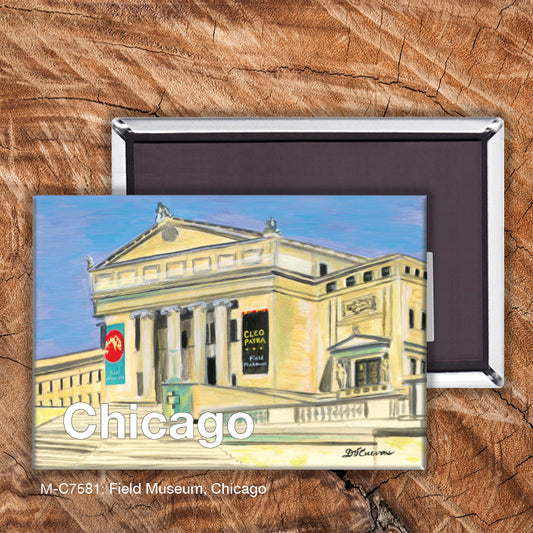 Field Museum, Chicago, Magnet (M-7581A), front, printedcanvas.com