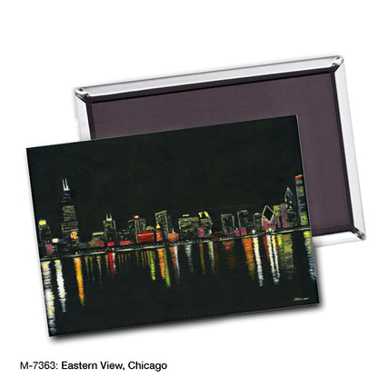 Eastern View, Chicago, Magnet (M-7363A), blank, printedcanvas.com
