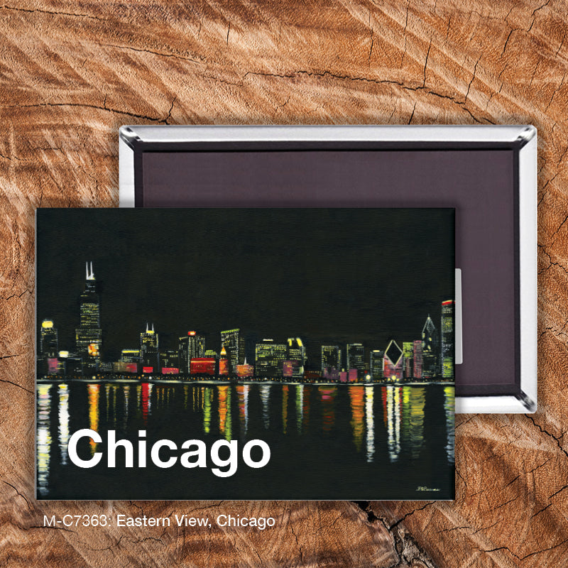 Eastern View, Chicago, Magnet (M-7363A), front, printedcanvas.com