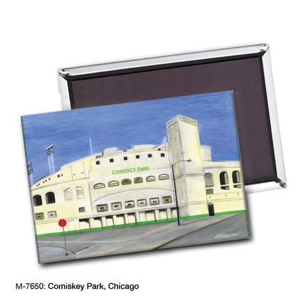 Comiskey Park, Chicago, Magnet (M-7650A), blank, printedcanvas.com