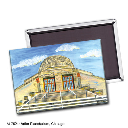 Adler Planetarium, Chicago, Magnet (M-7521A), blank, printedcanvas.com