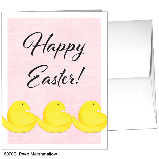 Peep Mashmallow, Greeting Card (8070B), A2 Card Front, www.printedcanvas.com