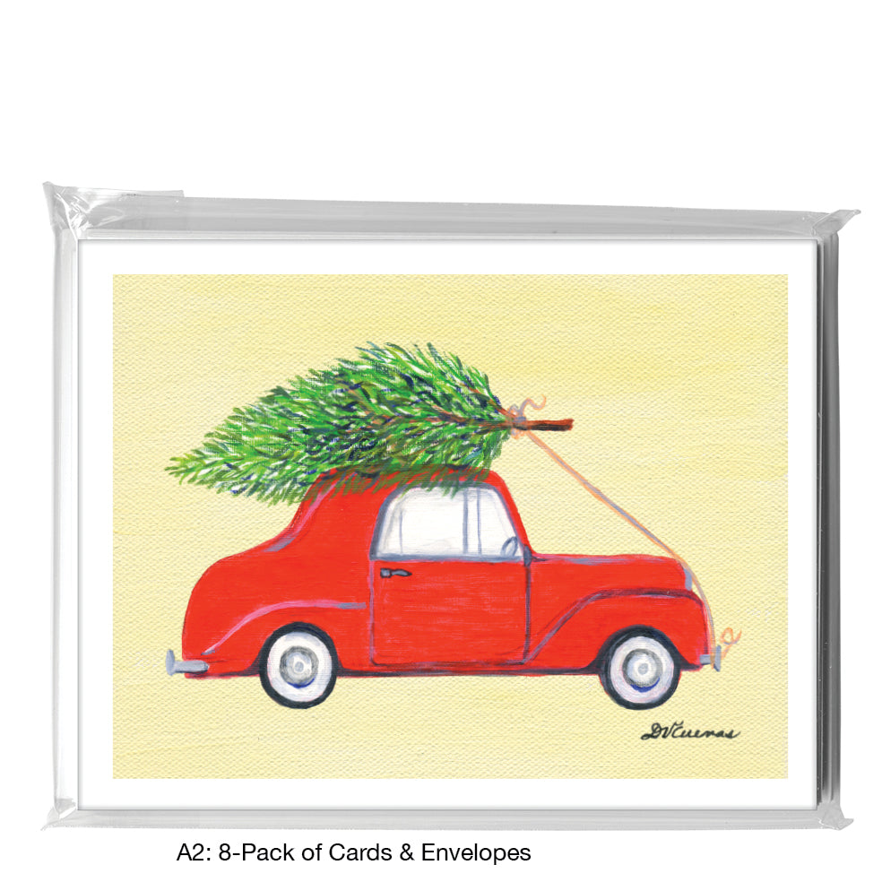 T'was the night before, Greeting Card (8722A), A2 8-Pack, printedcanvas.com