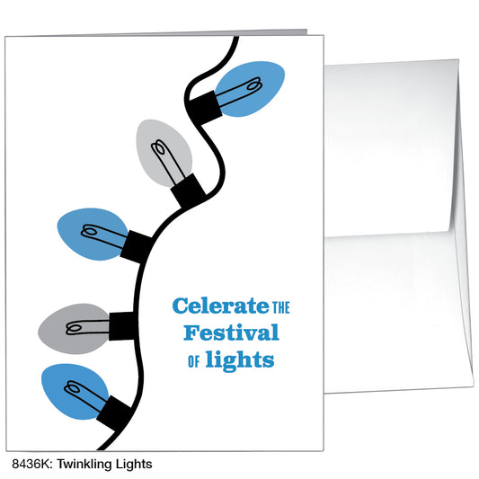 Twinkling Lights of Faith, Greeting Card (8757K), A2, printedcanvas.com