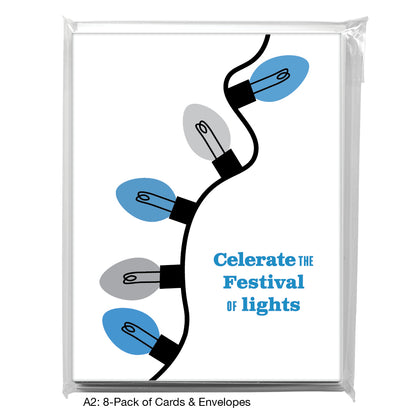 Twinkling Lights of Faith, Greeting Card (8757K), A2 Card 8-Pack, www.printedcanvas.com