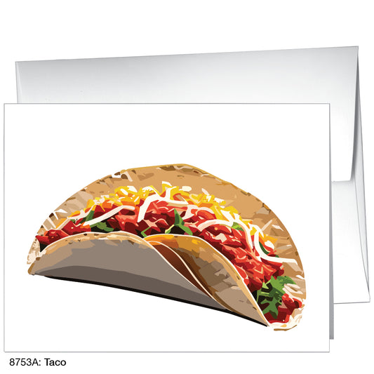 Taco, Greeting Card (8753A), A2, printedcanvas.com
