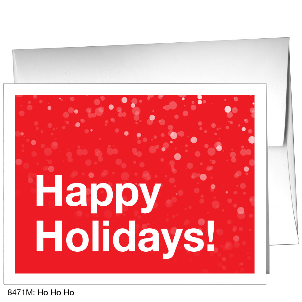 Ho Ho Ho, Greeting Card (8471M), A2, printedcanvas.com