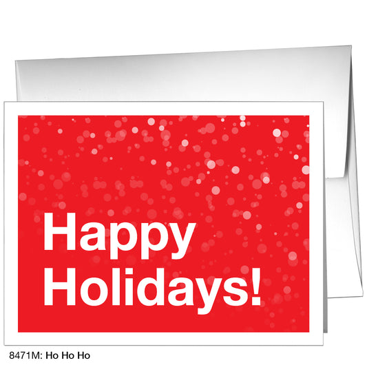 Ho Ho Ho, Greeting Card (8471M), A2, printedcanvas.com