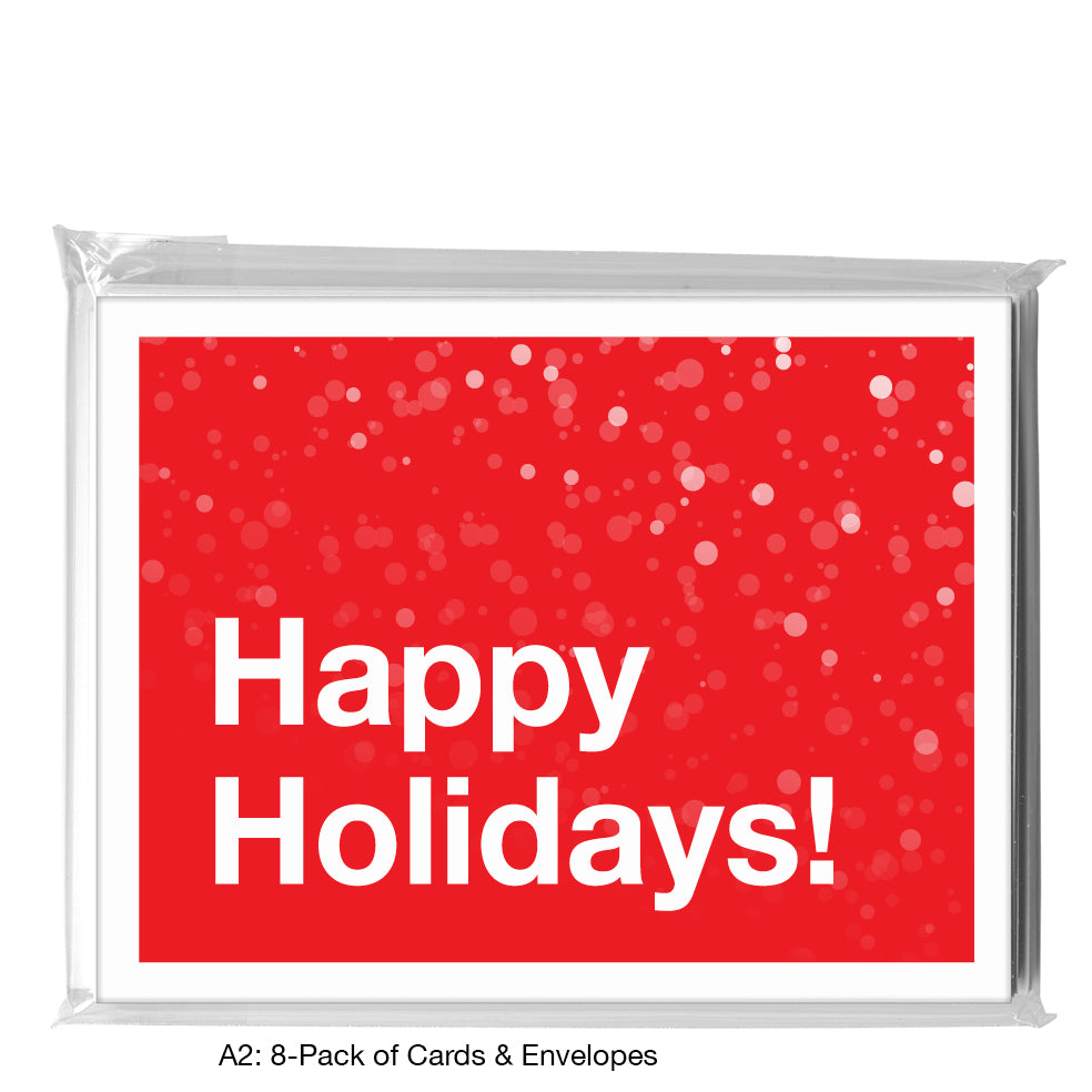 Ho Ho Ho, Greeting Card (8471M), A2 8-Pack, printedcanvas.com
