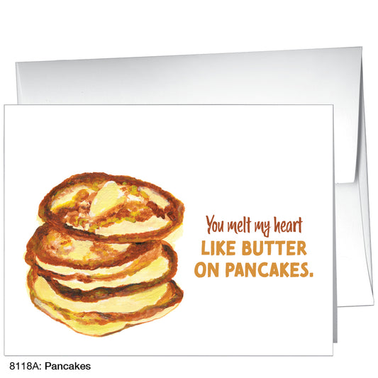 Pancakes, Greeting Card (8118A), A2, printedcanvas.com