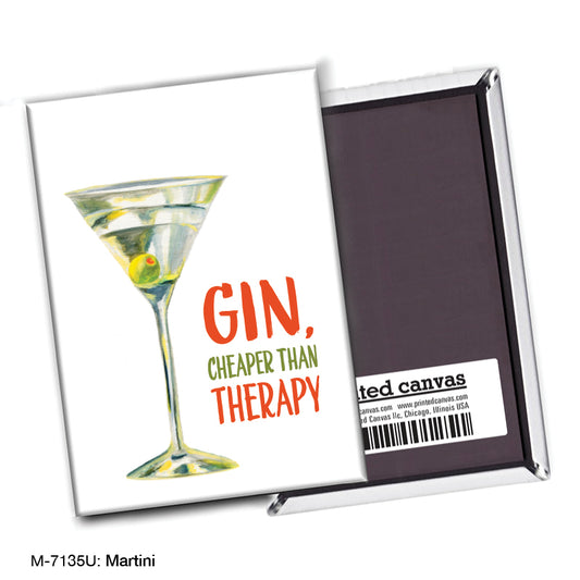 Martini, Magnet (M-7135U), Front, printedcanvas.com