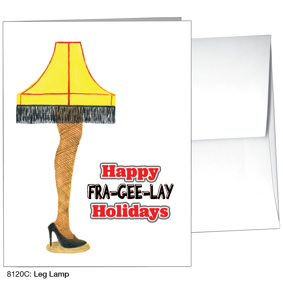 Leg Lamp, Greeting Card (8120C), A2, printedcanvas.com