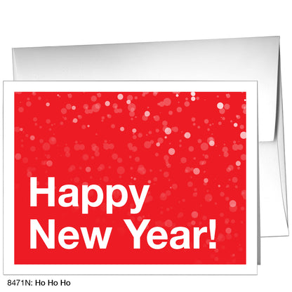 Ho Ho Ho, Greeting Card (8471N), A2, printedcanvas.com