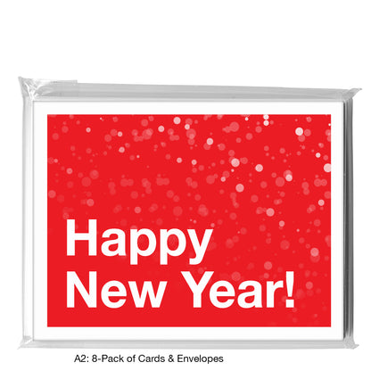 Ho Ho Ho, Greeting Card (8471N), A2 8-Pack, printedcanvas.com