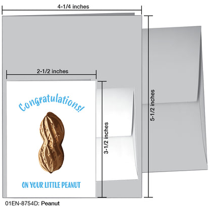 Peanut, Greeting Card (8754D), Enclosure, printedcanvas.com