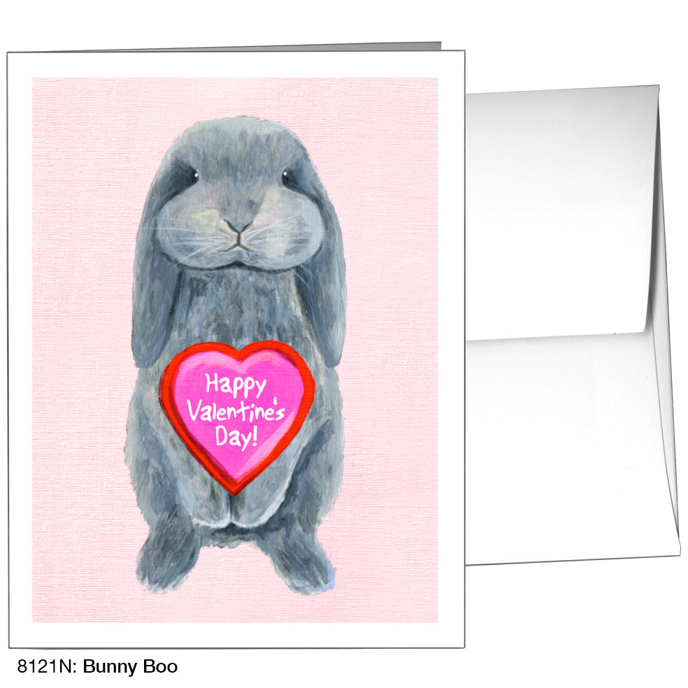 Bunny Boo, Greeting Card (8121N), A2, printedcanvas.com