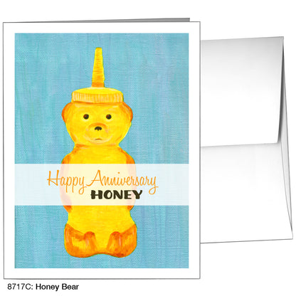 Honey Bear, Greeting Card (8717C), A2, printedcanvas.com