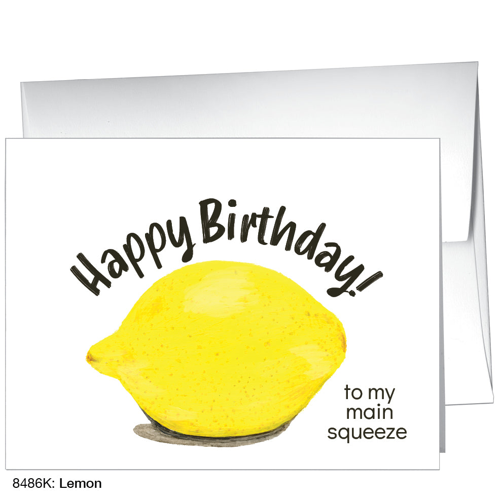 Lemon, Greeting Card (8486K), A2 Card, printedcanvas.com