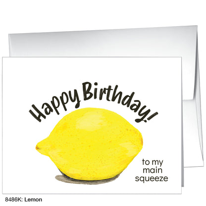 Lemon, Greeting Card (8486K), A2 Card, printedcanvas.com
