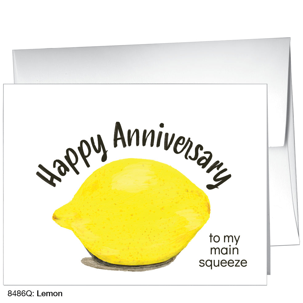 Lemon, Greeting Card (8486Q), A2 Card Front, www.printedcanvas.com