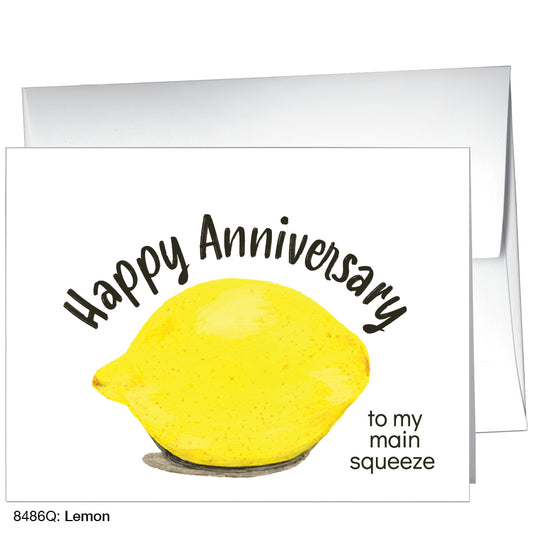 Lemon, Greeting Card (8486Q), A2 Card Front, www.printedcanvas.com